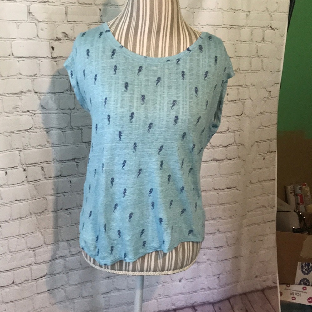 Lauren Conrad Seahorse Tee